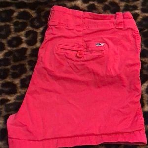 Coral Vineyard Vines Shorts